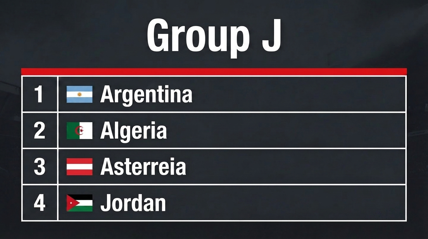 Girone J Mondiali 2026: squadre, analisi e pronostici